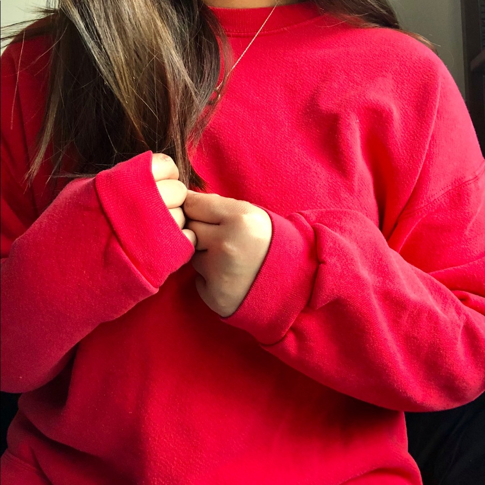 The Classic Red Sweater
